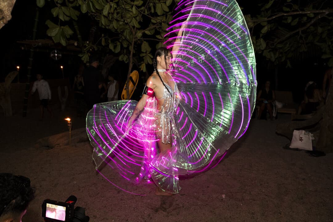 Sunset atmosphere at Lunar Ritual