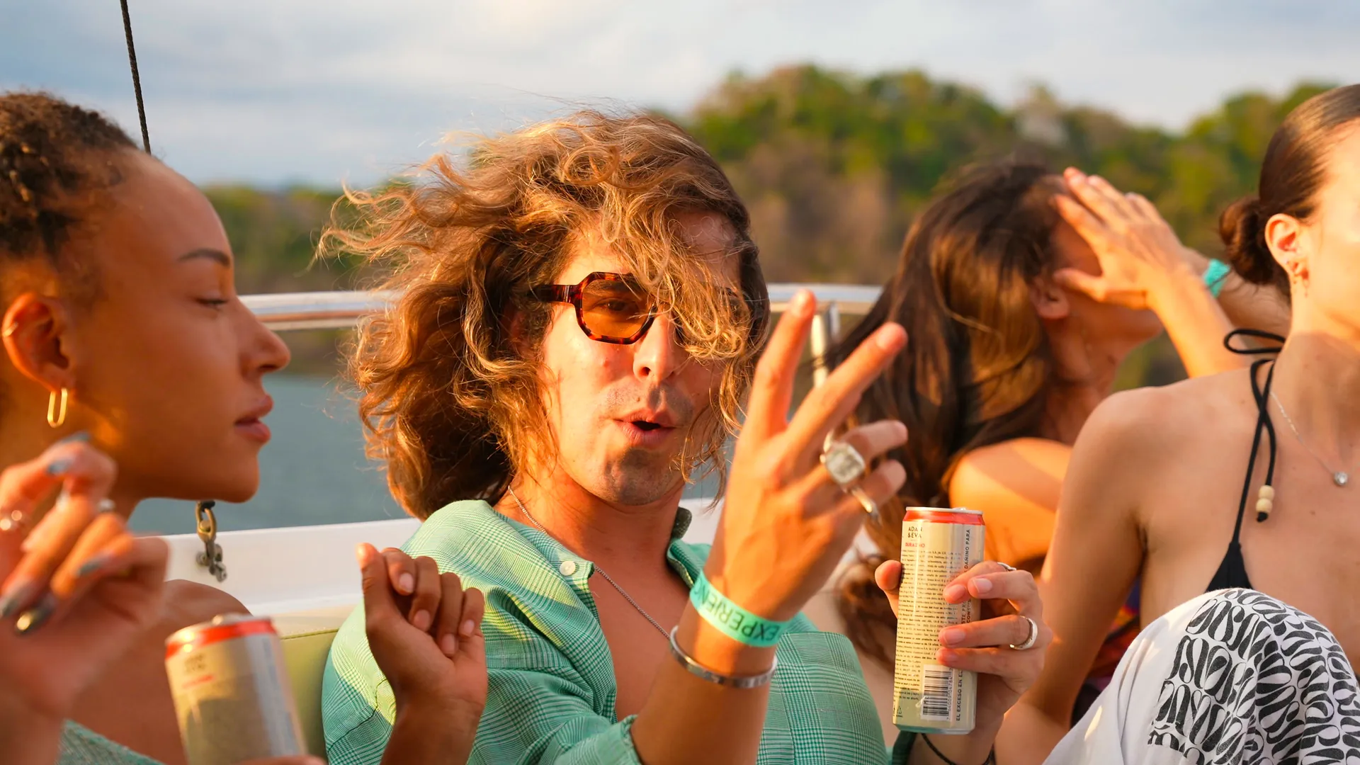 Golden hour celebration on the water with Deep Blue Experience